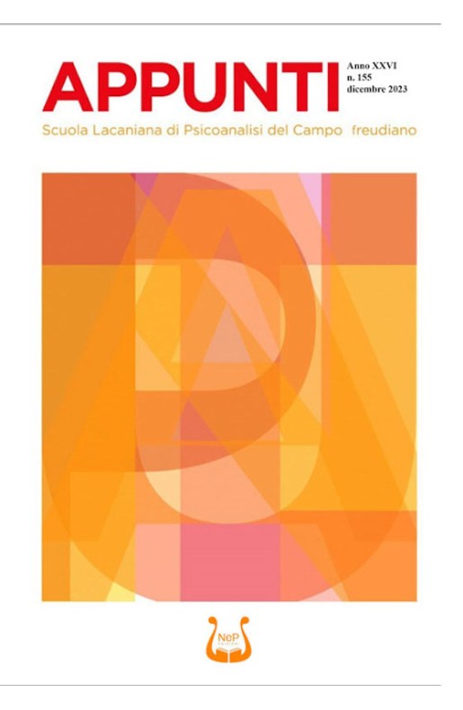 Dicembre 2023. Scuola Lacaniana di Psicoanalisi del Campo freudiano.