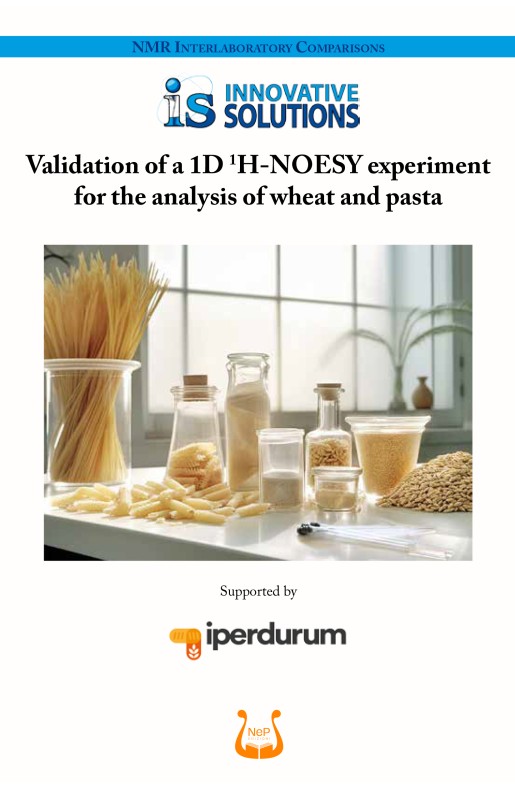 Validation of a 1D 1H-NOESY experiment  for the analysis of wheat and pasta